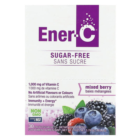 Pauling Labs Ener-C - Sugar Free Mixed Berry 30 pckts