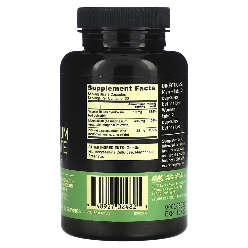 Optimum Nutrition ZMA  90 caps
