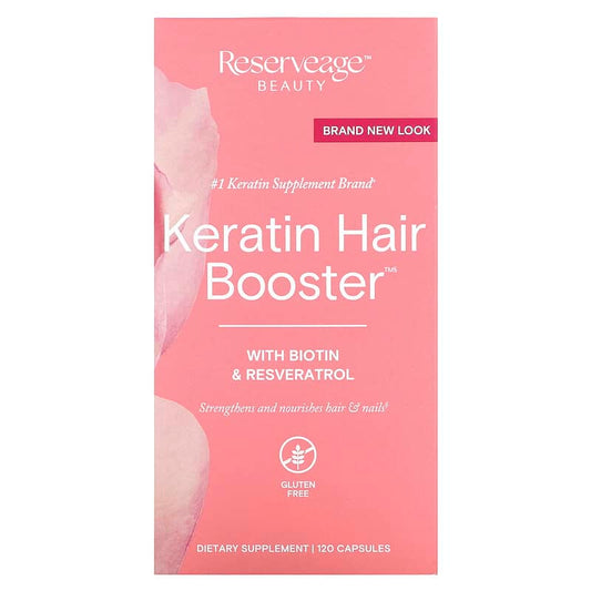 Reserveage Organics Keratin Hair Booster  120 caps