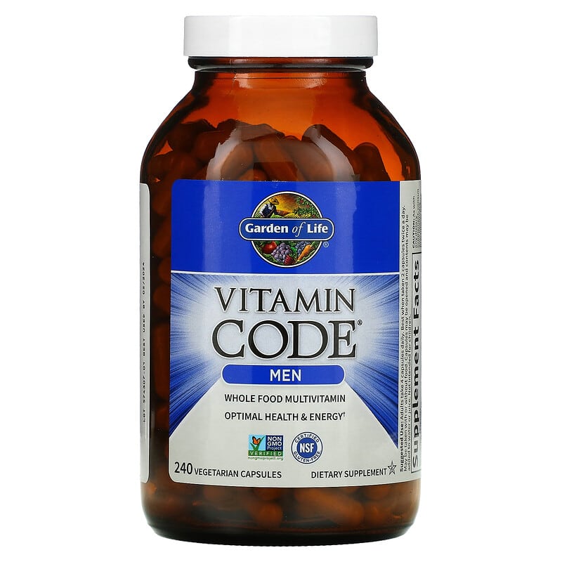Garden Of Life Vitamin Code - Men  240 vcaps