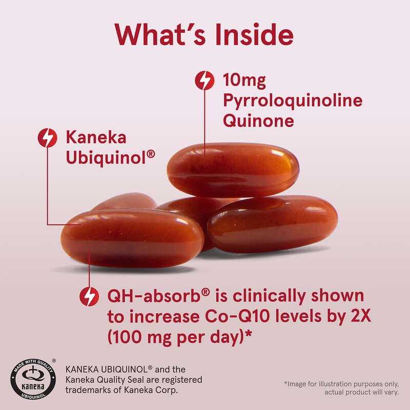 Jarrow QH-absorb + PQQ  60 sgels