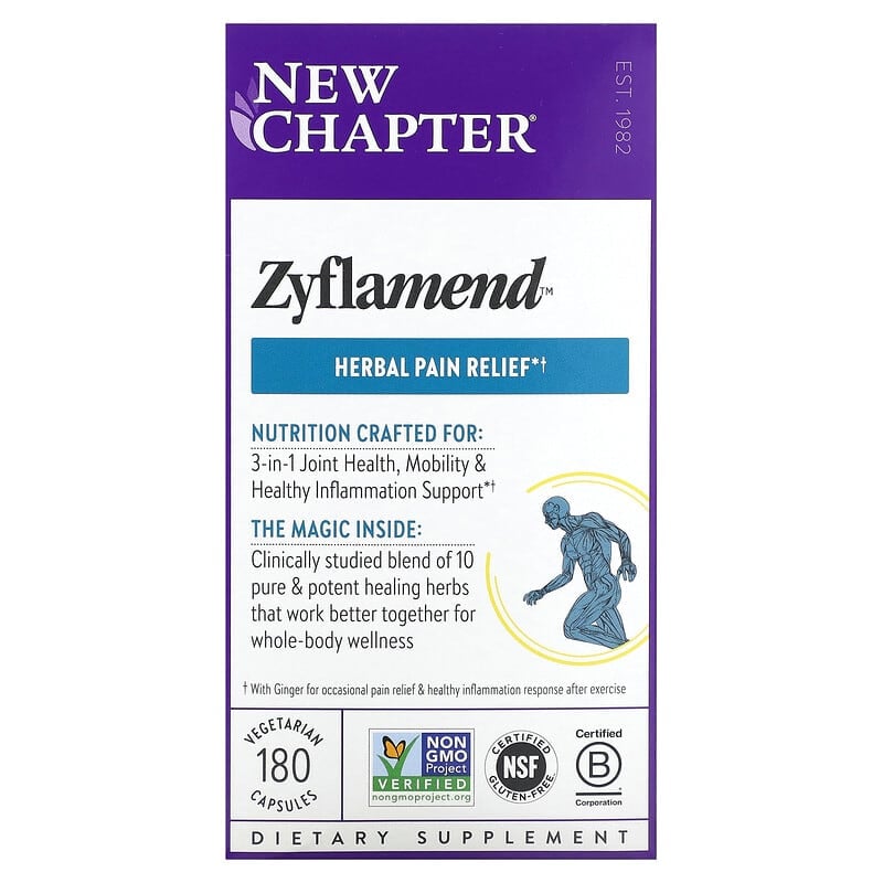 New Chapter Zyflamend Whole Body  180 vcaps