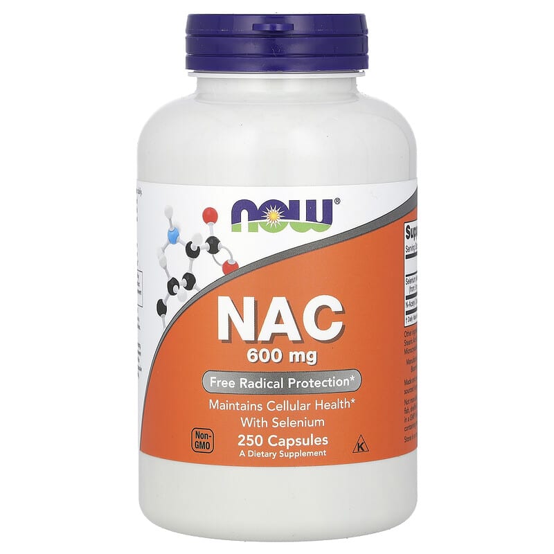 Now NAC w/ Selenium & Molybdenum  250 vcaps