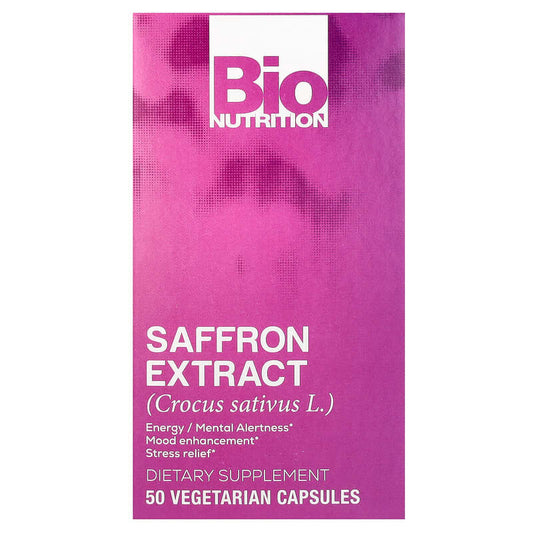 Bio Nutrition Saffron Extract (88.5mg)  50 vcaps