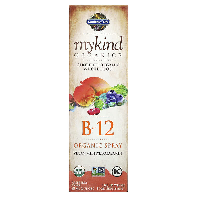 Garden Of Life My Kind Organics - B12 Spray  2 fl.oz