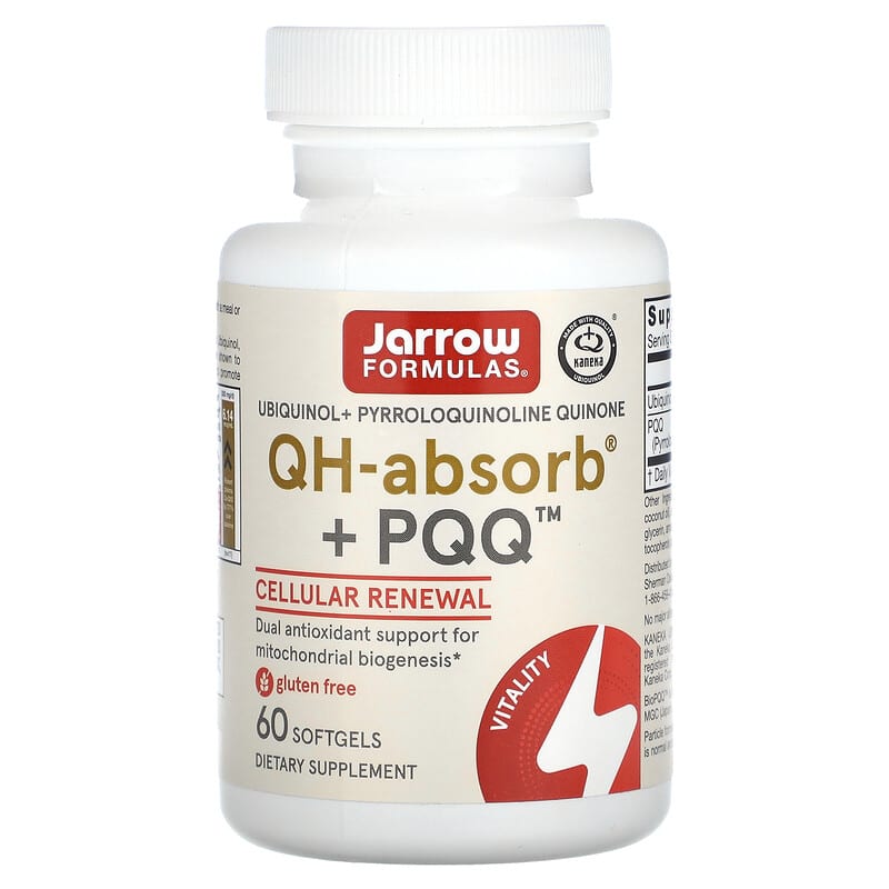 Jarrow QH-absorb + PQQ  60 sgels