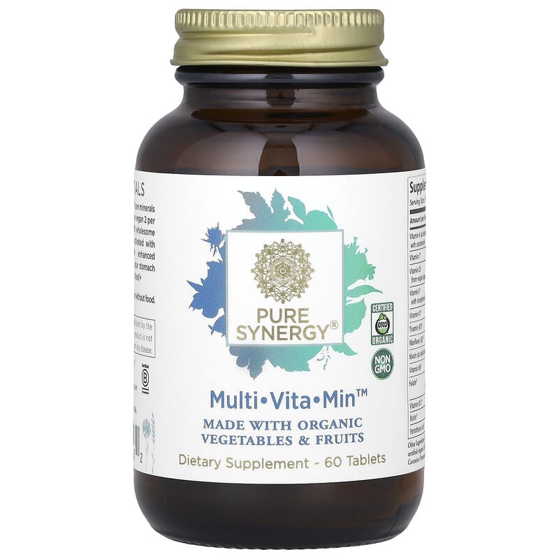 Pure Synergy Multi Vita-Min  60 tabs