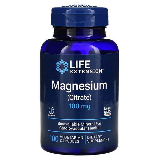Life Extension Magnesium Citrate (160mg)  100 vcaps