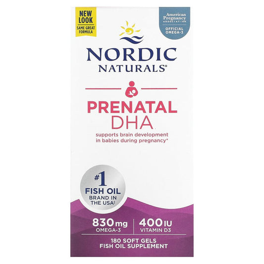 Nordic Naturals Prenatal DHA  180 sgels