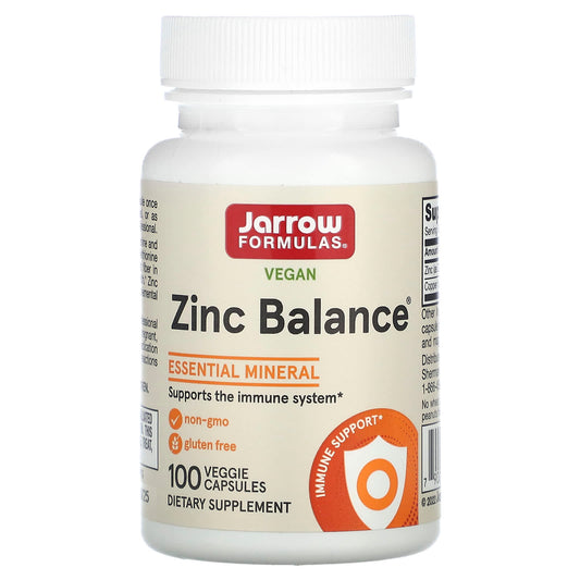 Jarrow Zinc Balance  100 caps