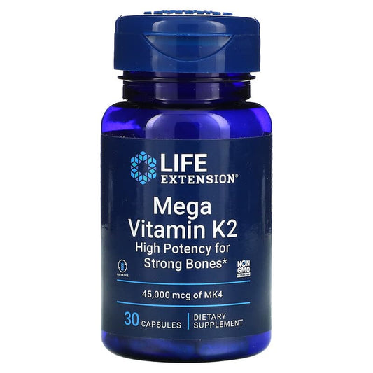 Life Extension Mega Vitamin K2 (45,000mcg)  30 caps
