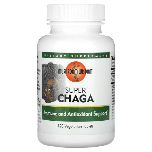 Mushroom Wisdom Super Chaga  120 tabs