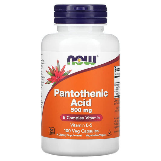Now Pantothenic Acid  100 vcaps