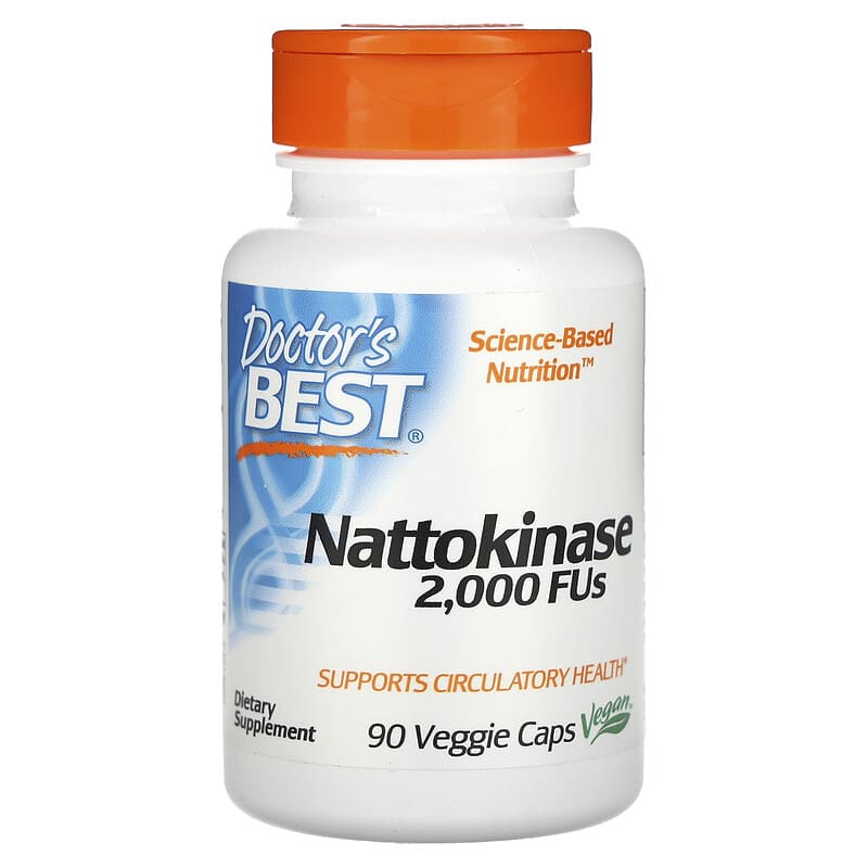 Doctor's Best Nattokinase (2,000FUs)  90 vcaps