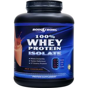 BodyStrong 100% Whey Protein Isolate Milk Chocolate 5 lbs