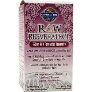 Garden Of Life Raw Resveratrol  60 vcaps