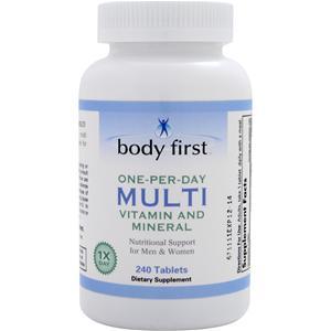 Body First One-Per-Day Multi - Vitamin and Mineral  240 tabs