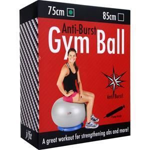 J-Fit Anti-Burst Gym Ball with Pump 75cm - Green 1 ball