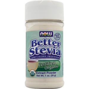 Now Organic Stevia Extract - Powder  1 oz