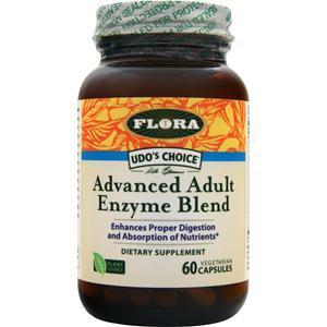 Flora Udo's Choice Advanced Adult Enzyme Blend  60 vcaps