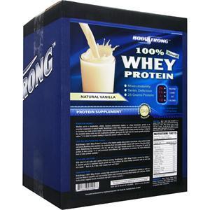 BodyStrong 100% Whey Protein - Natural Vanilla 10 lbs