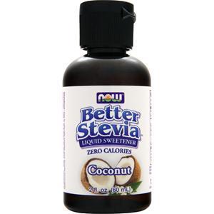 Now Better Stevia Liquid Sweetener Coconut 2 fl.oz