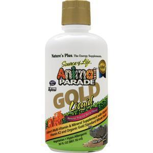 Nature's Plus Animal Parade Gold Liquid Children's Multi Tropical Berry 30 fl.oz