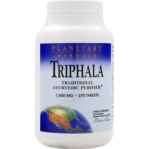 Planetary Formulas Triphala (1000mg)  270 tabs