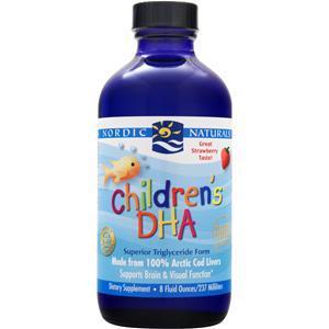 Nordic Naturals Children's DHA Liquid Strawberry 8 fl.oz