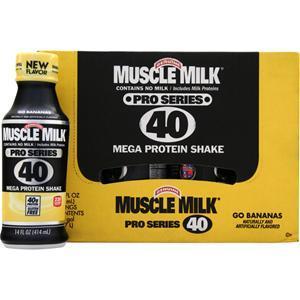 Cytosport Muscle Milk Pro Series 40 RTD (14 fl.oz.) Go Bananas 12 bttls