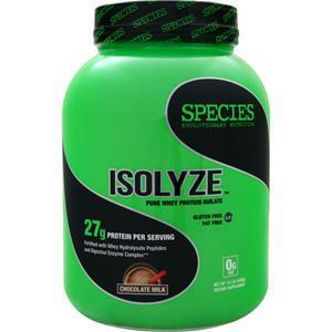 Species Isolyze Chocolate Milk 3.1 lbs