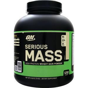 Optimum Nutrition Serious Mass Vanilla 6 lbs