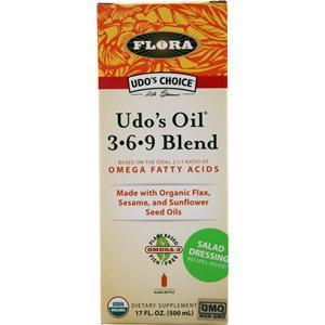 Flora Udo's Oil 3-6-9 Blend Liquid  17 fl.oz