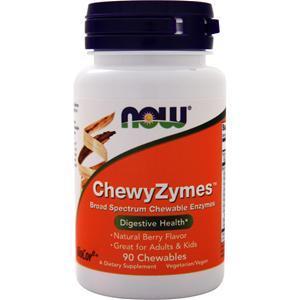 Now ChewyZymes Natural Berry 90 wafrs