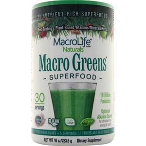 Macrolife Naturals Macro Greens (powder)  10 oz