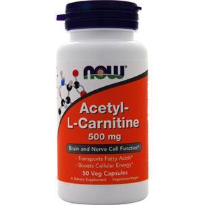 Now Acetyl-L Carnitine (500mg)  50 caps