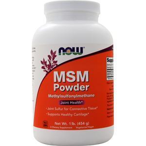 Now MSM Powder  1 lbs