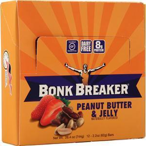 Bonk Breaker Energy Bar Peanut Butter & Jelly 12 bars