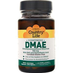Country Life Coenzymized DMAE (350mg)  50 vcaps