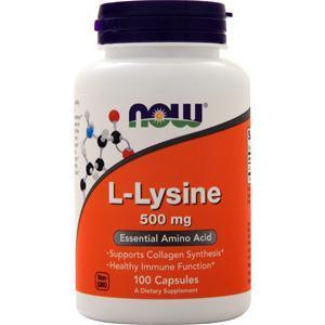 Now L-Lysine (500mg)  100 caps