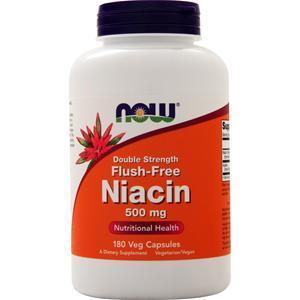 Now Flush-Free Niacin (500mg)  180 vcaps