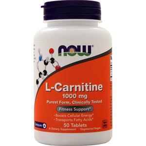 Now L-Carnitine (1000mg)  50 tabs