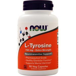 Now L-Tyrosine (750mg)  90 caps