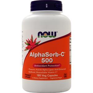 Now AlphaSorb-C 500  180 vcaps