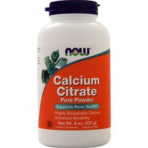 Now Calcium Citrate Powder  8 oz