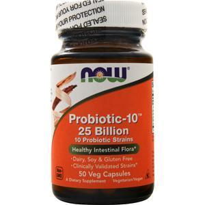 Now Probiotic-10 (25 Billion)  50 vcaps