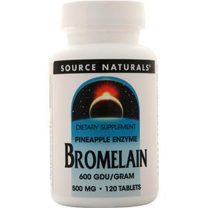 Source Naturals Bromelain (500mg)  120 tabs