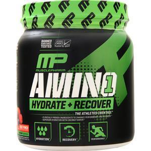 Muscle Pharm Amino 1 (Hydrate + Recover) Fruit Punch 0.94 lbs