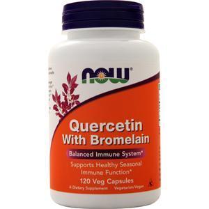 Now Quercetin with Bromelain  120 vcaps