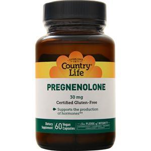 Country Life Pregnenolone (30mg)  60 vcaps